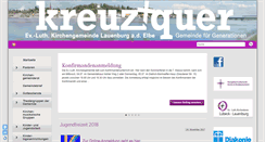 Desktop Screenshot of kirche-lauenburg.de
